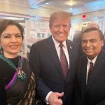 Nita & Mukesh Ambani congratulate Trump in Washington