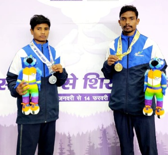 Jindal Sports Hostel Shines at National Games, Bablu Munda wins Gold, Manju Munda Silver in Wushu