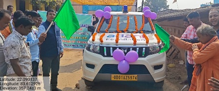 Mahanadi Mines &Minerals launched Free Ambulance Service in Sundargarh