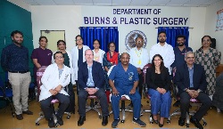 Intl. burns care expert Dr. Marcus Wagstaff’s AIIMS Bhubaneswar visit paves way for advanced burn care management collaboration