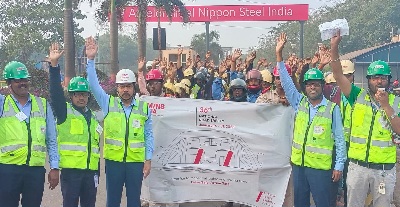 AM/NS India observes 36th National Road Safety month~