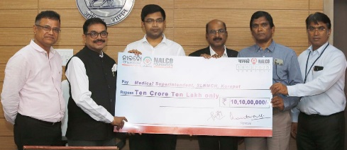 Nalco contributes Rs 10.10 crore to Koraput Saheed Laxman Nayak Medical College & Hospital