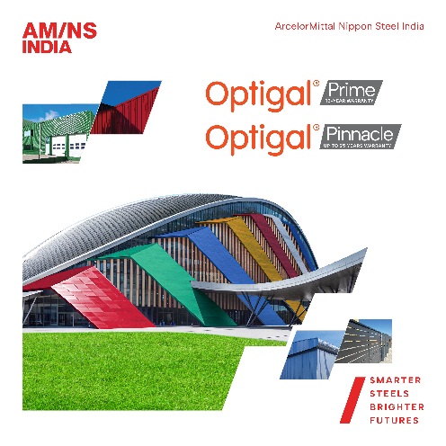 AM/NS India launches world-class steels OptigalR Prime & Optigal Pinnacle