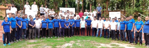 Jindal Steel & Power celebrates International Yoga Day in Barbil Pellet Plant, Kasia, &Tensa Iron Mines