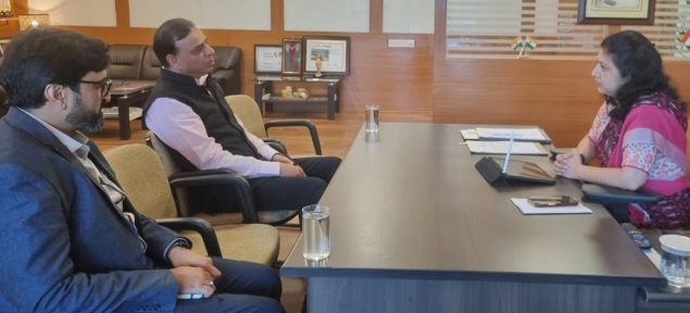 Jurong Singapore chief executive meets Usha Padhee pushing Bhubaneswar’s New City Project