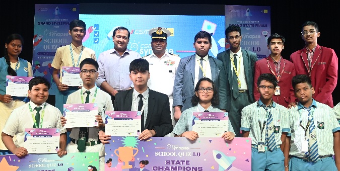 KIIT Int’l School clinches CSM Synapse 4.0, 0disha’s Biggest Inter-School Quiz Show