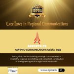 Advento Communications, Bijayeeta & Pabita bag  Regional PR Award 2025