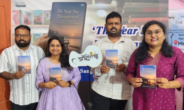 English novel “The Year She Disappeared” by Sangram Keshari Senapati launched