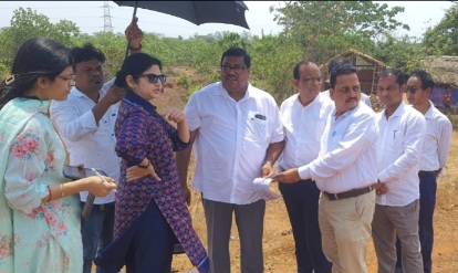 Kalinga Nagar National Industrial Corridor gets a fillip with visit of Idco chairman Usha Padhee