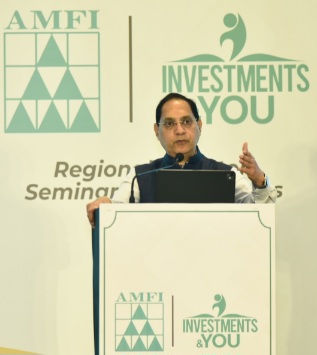 SEBI Chairman Pandey in AMFI Investor Awareness Program: Jagrook to educate in local language