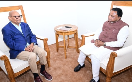 Odisha CM & Anil Agrawal discuss  progress of Vedanta Projects in Odisha