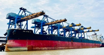 Dhamra Port sets double national records