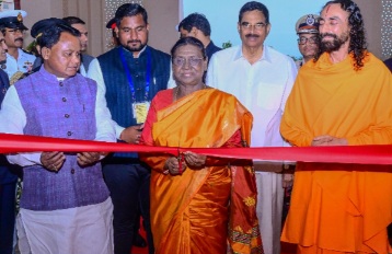 President inaugurated Jagadguru Kripalu University in Odisha