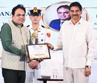 TPCODL CEO Gajanan Kale conferred with ‘Times Icons of Odisha 2026’ Award